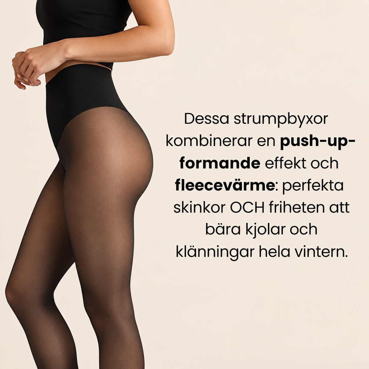 Duralíe™ - Fleeceforede Strømpebukser